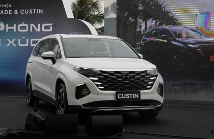 Bảng giá xe Hyundai tháng 1: Hyundai Custin được giảm giá tới 40 triệu đồng