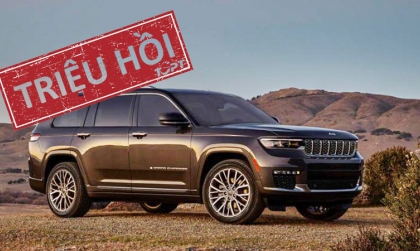 Chính thức triệu hồi Jeep Grand Cherokee L tại Việt Nam do lỗi trụ lái