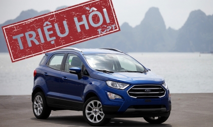 Triệu hồi Ford EcoSport liên quan hệ thống điện