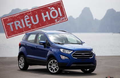 Triệu hồi Ford EcoSport liên quan hệ thống điện