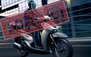 Thế giới 2 bánh: Honda triệu hồi SH300i nhập khẩu do không đảm bảo yêu cầu bảo vệ môi trường