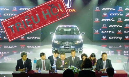 Honda và GM đồng loạt triệu hồi xe tại Việt Nam