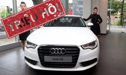 Dính lỗi túi khí Takata, đến lượt Audi triệu hồi xe A6 tại Việt Nam
