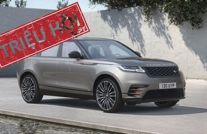 Triệu hồi Range Rover Velar do lỗi cảm biến