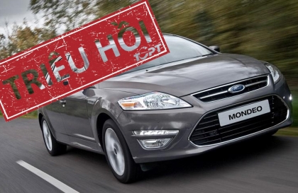 Triệu hồi Ford Mondeo tại Việt Nam vì lỗi túi khí