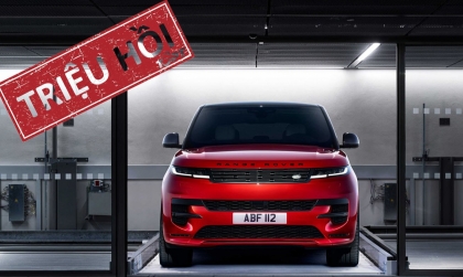 Triệu hồi Range Rover Sport do lỗi hệ thống treo