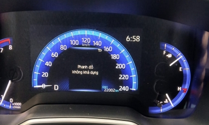 Corolla Altis báo lỗi phanh thế này là thế nào nhỉ?