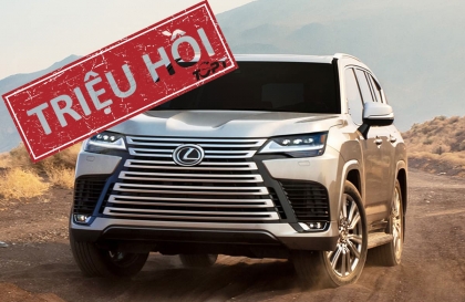 Triệu hồi Lexus LX 600 do nguy cơ chết máy đột ngột