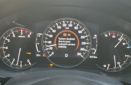 Xe CX-5 của em báo lỗi này là sao ạ?