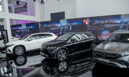 Mercedes-Benz giới thiệu 3 mẫu SUV thuần điện tại triển lãm The Avantgarde 2023 