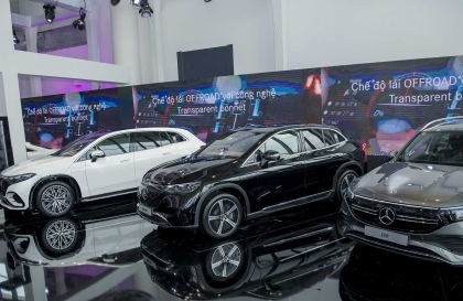Mercedes-Benz giới thiệu 3 mẫu SUV thuần điện tại triển lãm The Avantgarde 2023