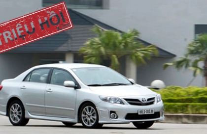 Hơn 5.000 xe Toyota tại Việt Nam bị lỗi công tắc cửa sổ điện