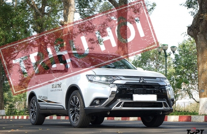 Đến lượt Mitsubishi triệu hồi Outlander để thay thế bơm xăng