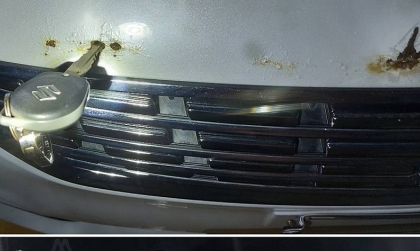 Xử lý Suzuki XL7 bị rỉ sét sơn ngoại thất thế nào?