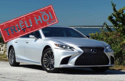 Lexus triệu hồi LS 500 tại Việt Nam vì lỗi chết máy