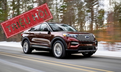 Triệu hồi Ford Explorer do lỗi trục truyền động