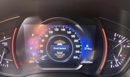 Lỗi này trên Santa Fe là gì thế ạ?