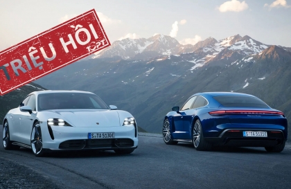 Porsche triệu hồi xe điện Taycan lần thứ hai do lỗi hệ thống pin điện