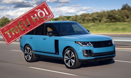 Triệu hồi Range Rover do camera phía sau không hiển thị