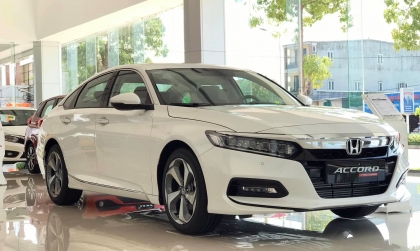 Bảng giá ô tô Honda tháng 10: Honda Accord ưu đãi 50% lệ phí trước bạ