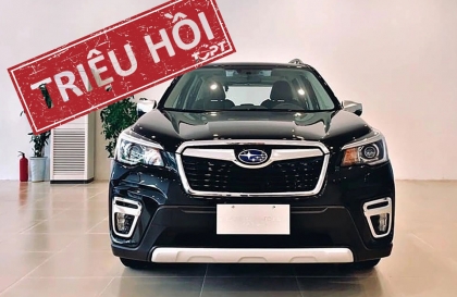 Triệu hồi Subaru Forester tại Việt Nam vì lỗi ở ống xả