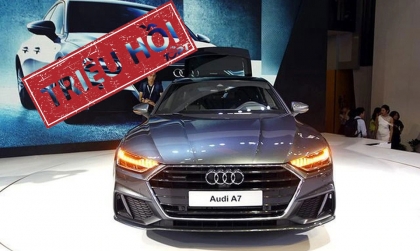 Triệu hồi Audi A7 Sportback, A8L và Q7 tại Việt Nam
