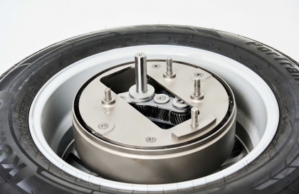 Hyundai công bố hệ thống dẫn động tích hợp trong bánh xe