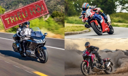 Thế giới 2 bánh: Triệu hồi hàng loạt mô tô của Honda tại Việt Nam