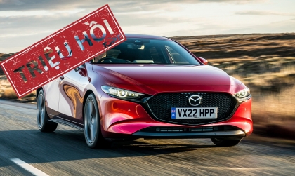 Triệu hồi Mazda3 do lỗi hệ thống camera 360