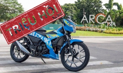 Triệu hồi Suzuki Raider tại Việt Nam
