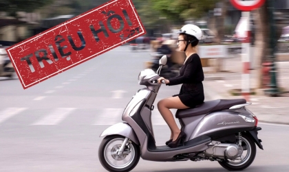 Yamaha Việt Nam triệu hồi 95.000 chiếc Nozza Grande