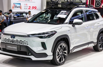 Triển lãm ô tô Bangkok: Xem trước Toyota Corolls Cross mới chuẩn bị ra mắt tại Việt Nam