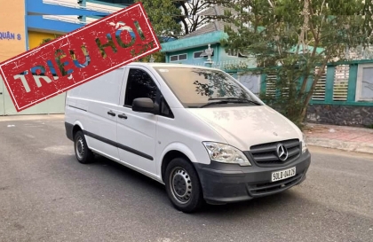 Triệu hồi Mercedes-Benz Vito tại Việt Nam