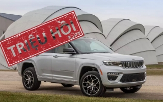 Liên tiếp triệu hồi Jeep Grand Cherokee, lần này do lỗi khung ghế