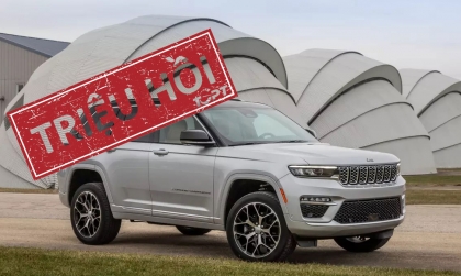 Liên tiếp triệu hồi Jeep Grand Cherokee, lần này do lỗi khung ghế