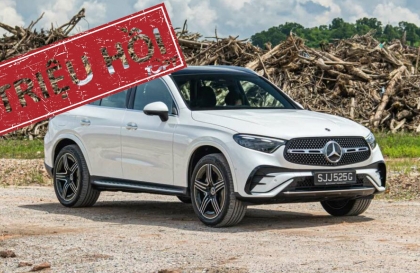 Triệu hồi Mercedes-Benz GLC300 do vấn đề móc cứu hộ