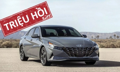 Triệu hồi 38.000 chiếc Hyundai Elantra hybrid vì lỗi tăng tốc ngoài ý muốn