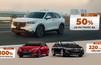 Honda chơi lớn, giảm tới 220 triệu đồng cho các dòng xe ô tô tại Việt Nam