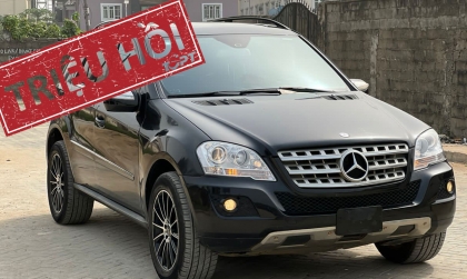 Mở rộng đợt triệu hồi Mercedes-Benz ML, GL và R-Class do lỗi phanh