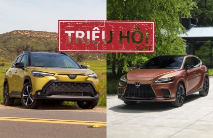 Triệu hồi hàng loạt xe Toyota và Lexus do vấn đề túi khí