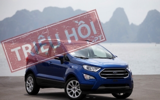 Ford Việt Nam triệu hồi 10 chiếc Ford Ecosport