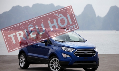 Ford Việt Nam triệu hồi 10 chiếc Ford Ecosport