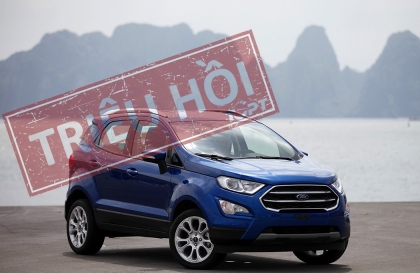 Ford Việt Nam triệu hồi 10 chiếc Ford Ecosport