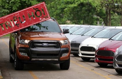 Ford Việt Nam triệu hồi 9.800 xe bán tải Ranger