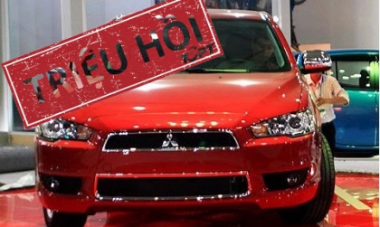 Triệu hồi Mitsubishi Outlander và Lancer tại Việt Nam