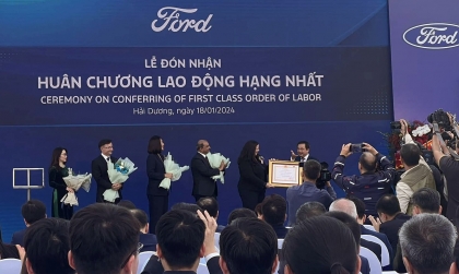 Ford Việt Nam nhận Huân chương Lao động hạng Nhất của Chính Phủ Việt Nam