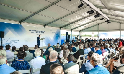 Nhà máy VinFast tại Mỹ chính thức khởi công