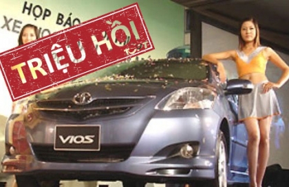 Toyota Việt Nam triệu hồi gần 4.000 xe Vios và Corolla