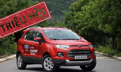 Ford Việt Nam triệu hồi hơn 720 chiếc Ecosport