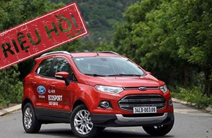 Ford Việt Nam triệu hồi hơn 720 chiếc Ecosport